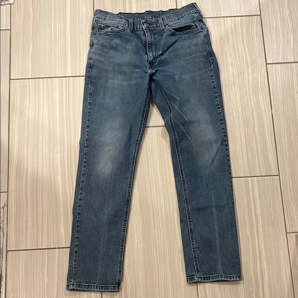 Levi's Blue Straight Jeans Classic Fit 32/32